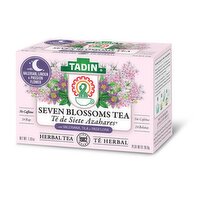 Tadin Seven Blossoms, Caffeine Free, Herbal Tea